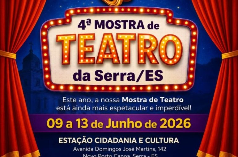 Evento gratuito reúne 12 espetáculos e talentos capixabas em Novo Porto Canoa. (Imagem: Divulgação)