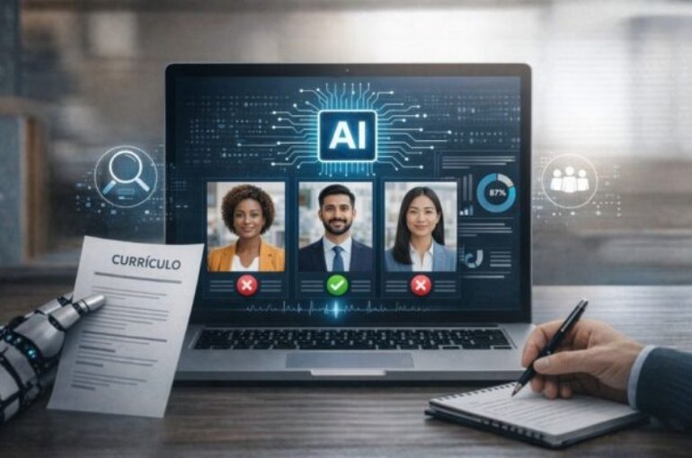 Com a IA cada vez mais presente nos processos seletivos, candidatos precisam adaptar currículos, desenvolver competências comportamentais e entender que autenticidade ainda é o maior diferencial para conquistar uma vaga. (Imagem: Google)