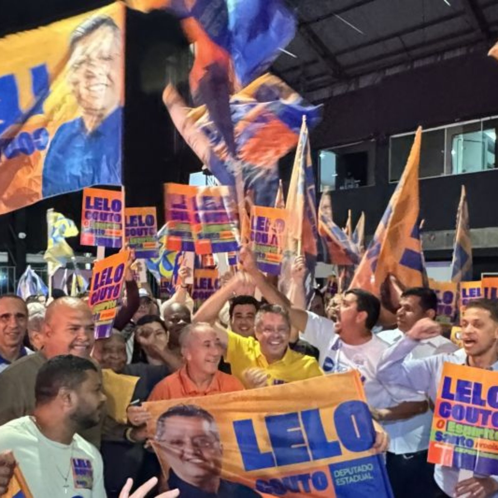 Com a presença confirmada do governador Ricardo Ferraço (MDB), do ex-governador Renato Casagrande (PSB), do prefeito Euclério Sampaio (MDB) e da vice-prefeita Shymenne de Castro (PSB), o ato político promete lotar a Casa de Shows Nova Extrela. (Foto: Divulgação/Assessoria de Comunicação do candidato)