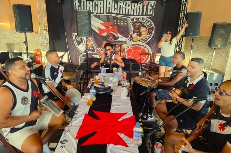 Do samba ao funk da Barreira, torcedores de todas as idades reafirmam a essência vascaína de união, respeito e pertencimento em celebração inesquecível, sábado (08), em Serra Dourada I. (Foto: Merkato)